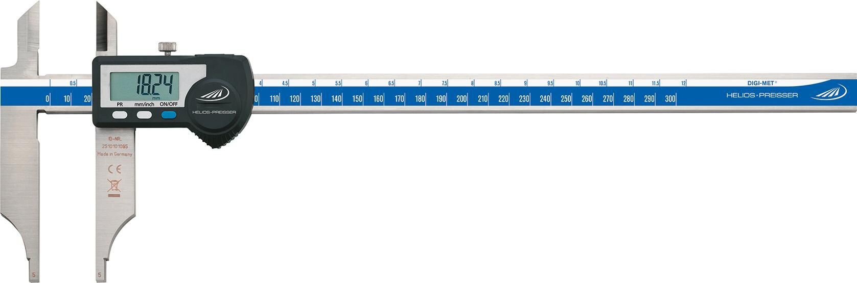 HP Dig. Werkstattmesss. 300mm mitSpitz.