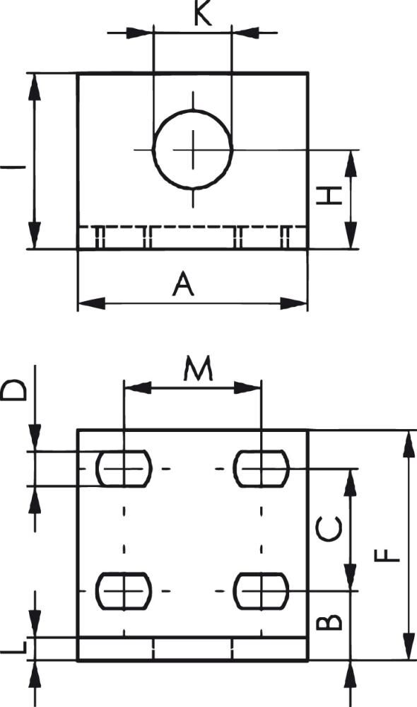 AMF Winkelfuss stabil 6843 Gr. 3