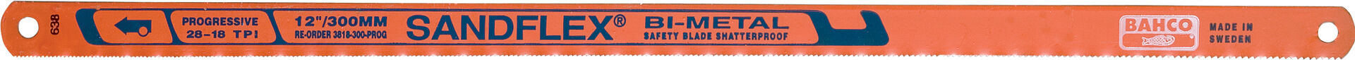 BAHCO Handsägeblatt Sandflex 300mm progressiv