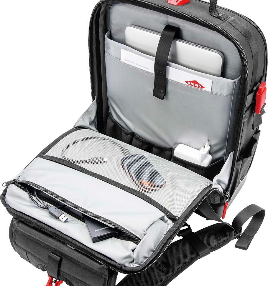 KNIPEX Werkzeugrucksack Modul X18 Elektro 23-teilig