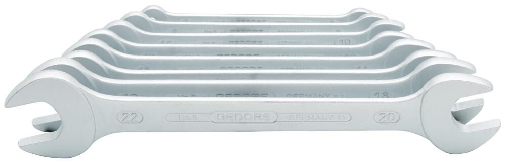 GEDORE Maulschlüssel Set 6-22mm 8-teilig 6077380
