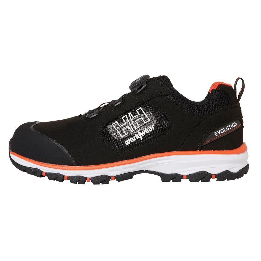 HELLY HANSEN HH Chelsea Evolution Boa Sandale S1P ESD schwarz/orange 78236_992 Gr. 43