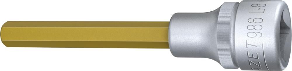 HAZET Schraubendrehereinsatz 1/2" Innensechskant 8x100mm