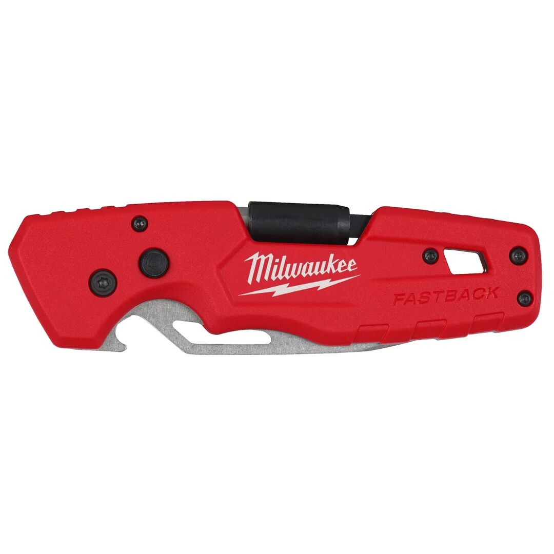 MILWAUKEE Klappmesser 5-in1 1/4" Hex-Bithalter integriert FASTBACK