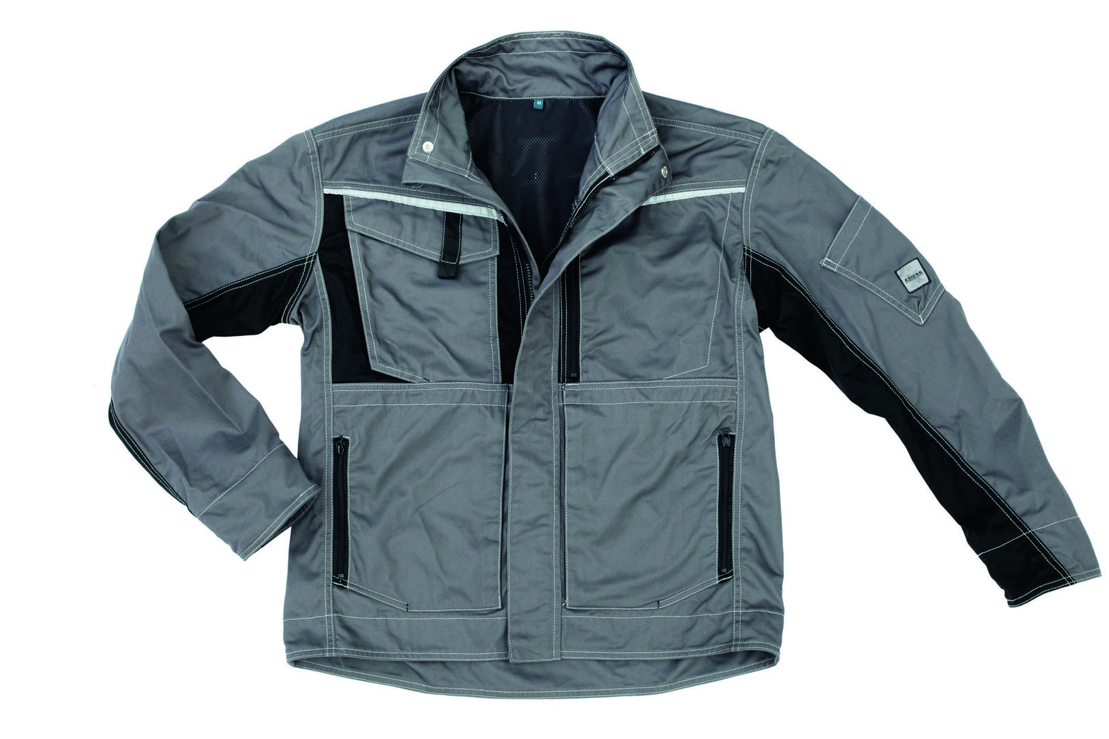 EXCESS Arbeitsjacke Champ grau/schwarz Gr. L