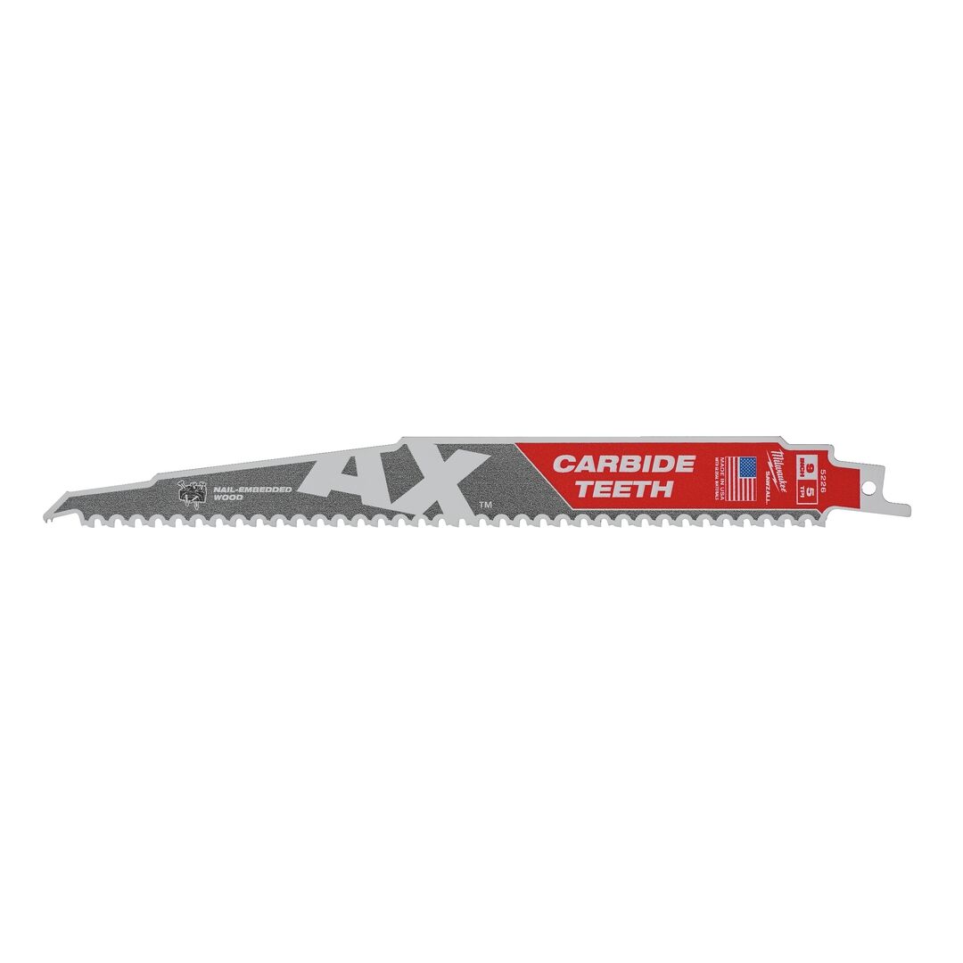 MILWAUKEE Säbelsägeblatt Demontage THE AX 230x5mm HM-Bestückt VE 5
