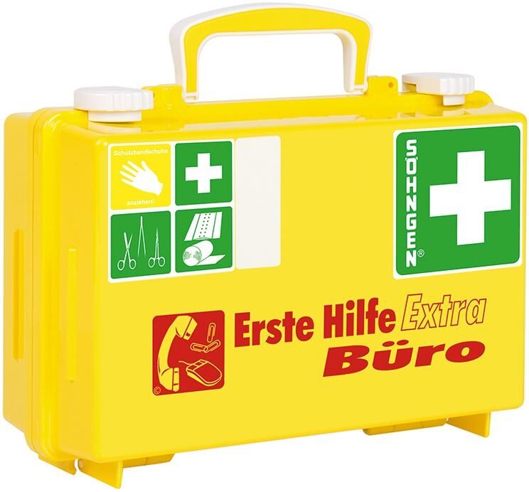 SÖHNGEN ERSTE-HILFE-KOFFER" EXTRA BUERO",DIN 13157