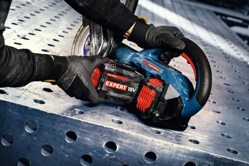 BOSCH EXPERT Akku-Winkelschleifer EXWS18V2-230P, solo, in XL-BOXX
