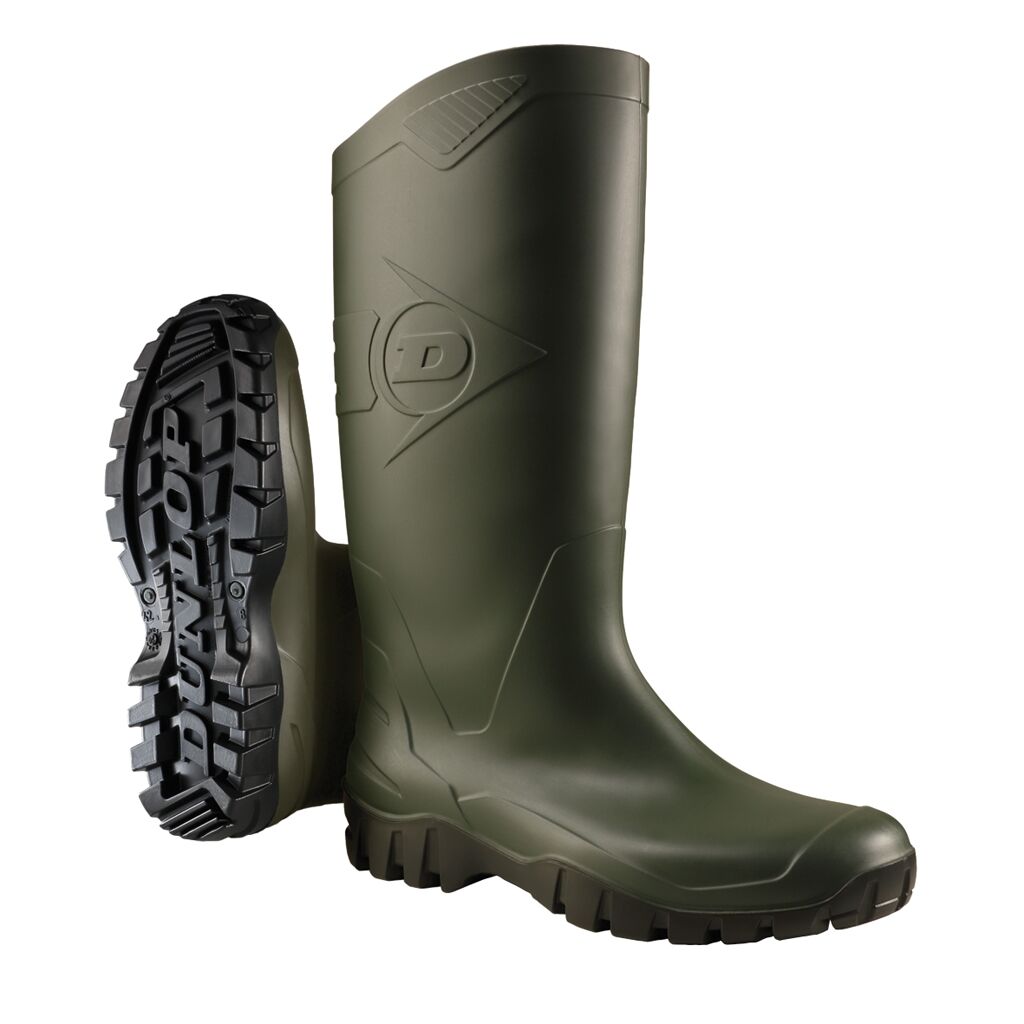 DUNLOP Gummistiefel Dane PVC Gr. 44 grün K680011