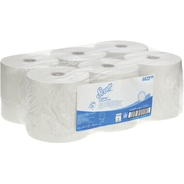 SCOTT Papierhandtuch CONTROL 6622 1-lagig 300m 6 Rollen