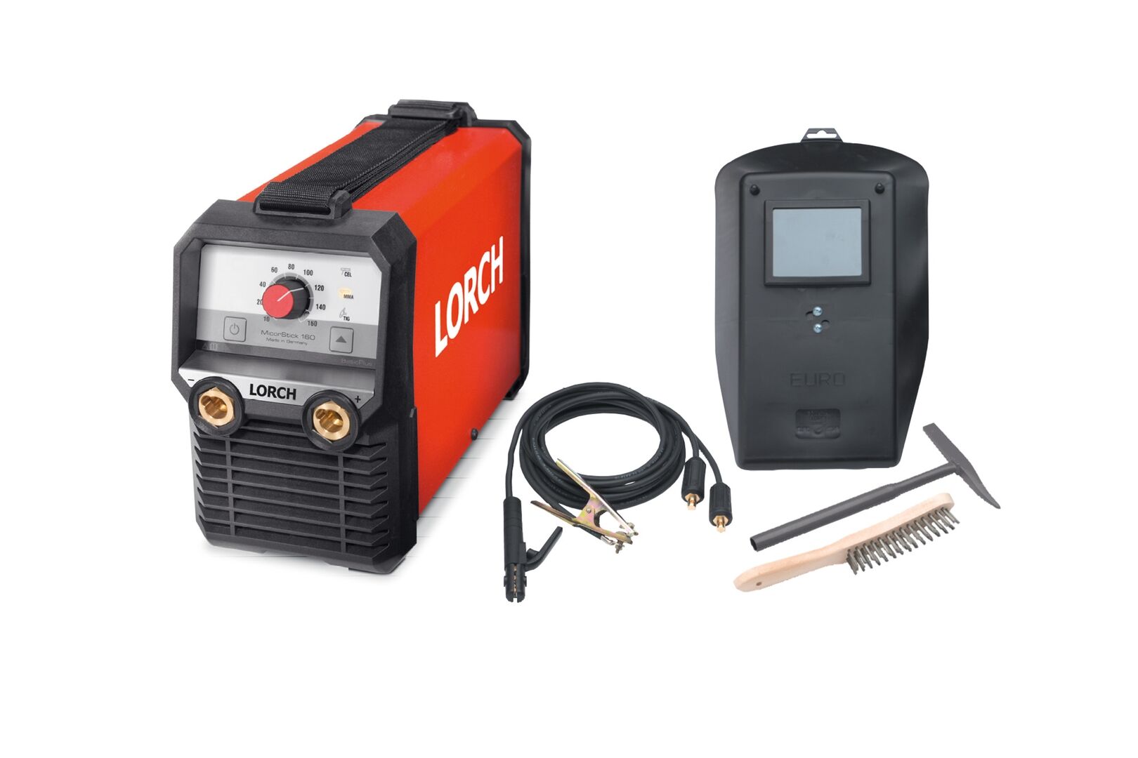 Lorch MicorStick 160 BasicPlus Set mit Schweißplatzausrüstung Schweißgerät