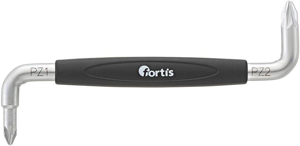 FORTIS Winkelschraubendreher PZ1+PZ2x100mm