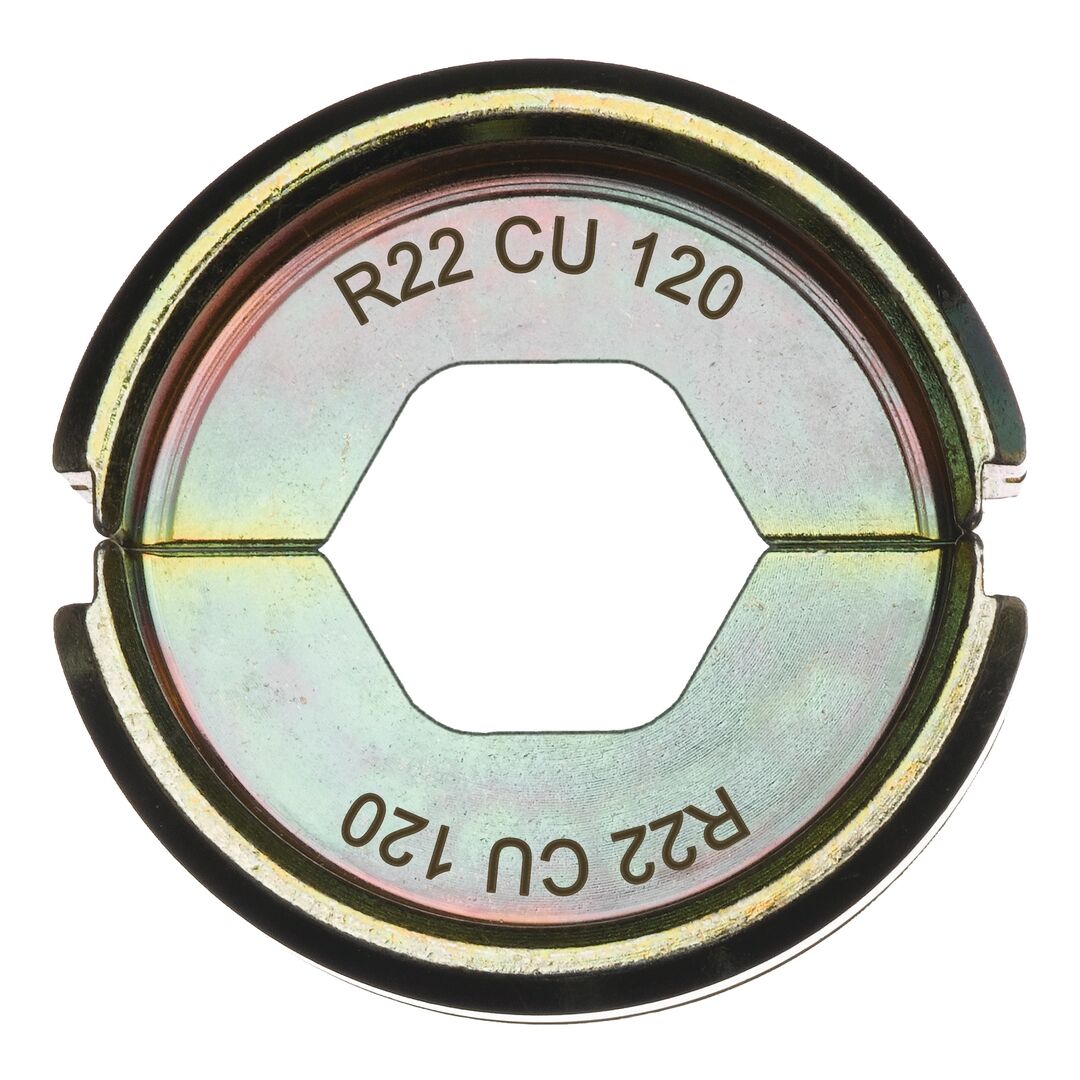 MILWAUKEE Presseinsatz R22 Cu 120 Rohrkabelschuh