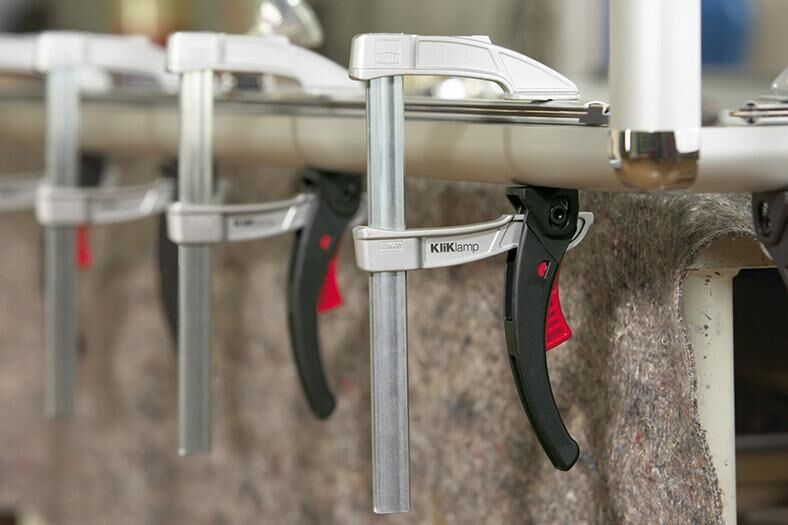 BESSEY Magnesium-Hebelzwinge KliKlamp 160x80mm