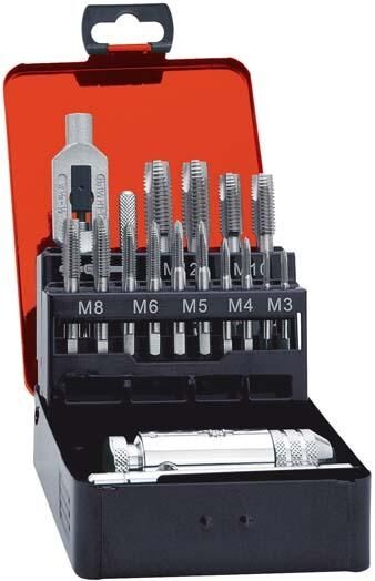 FORMAT Einschnittgewindebohrer Set M3-M12