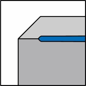 FORMAT Schleifscheibe doppelseitig Zirkon 125x3,5mm K80
