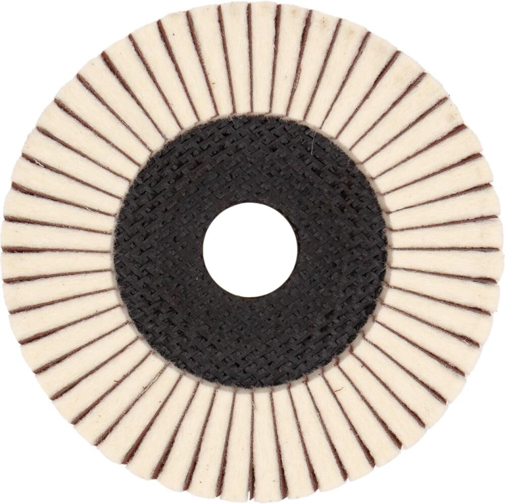 FORMAT Fächerschleifscheibe Filz kombinierte 125mm Schleifleinen