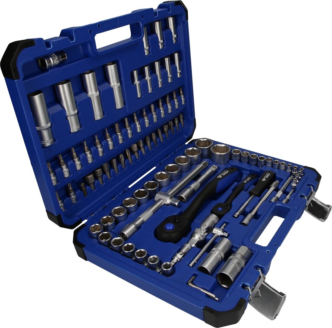 BRILLIANT TOOLS Steckschlüssel Set 1/4" 1/2" 94-teilig
