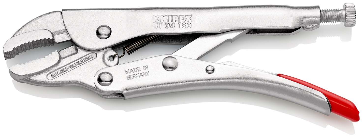 KNIPEX Gripzange 180mm verzinkt 41 04 180
