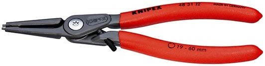 KNIPEX Präzisions-Sicherungsringzange 180mm für Innenringe in Bohrungen 48 31 J2