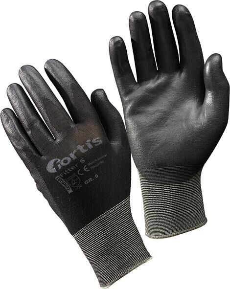 FORTIS Handschuhe Fitter S PU/Poly amid Gr. 7