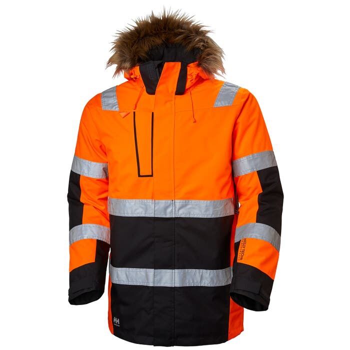 HELLY HANSEN Winterparka ALNA Gr. 4XL orange/ebony 71395