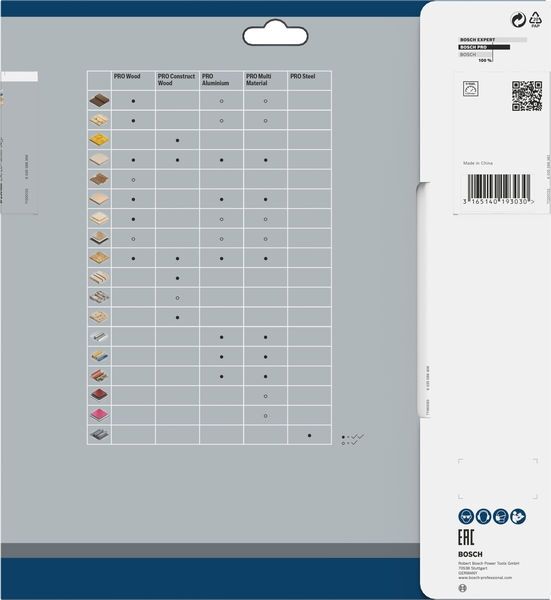BOSCH Kreissägeblatt 230x30 64TR-F MULTI SB 2,4