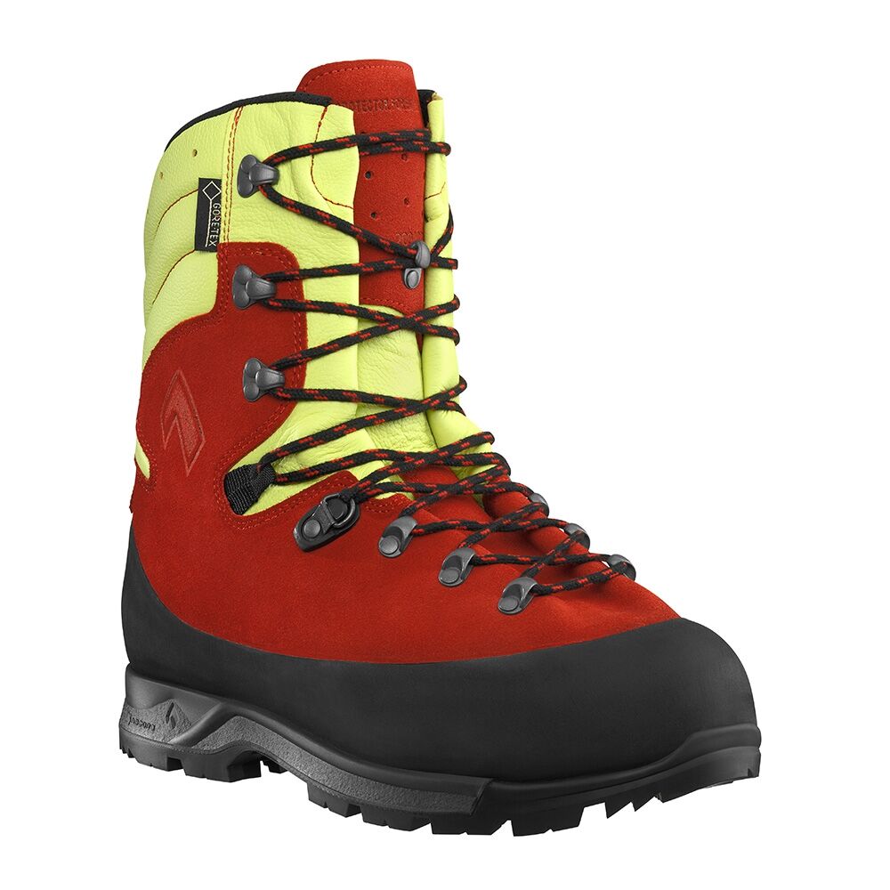 HAIX PROTECTOR FOREST 2.1 GTX red/yellow Goretex Gr. 40 UK 6,5