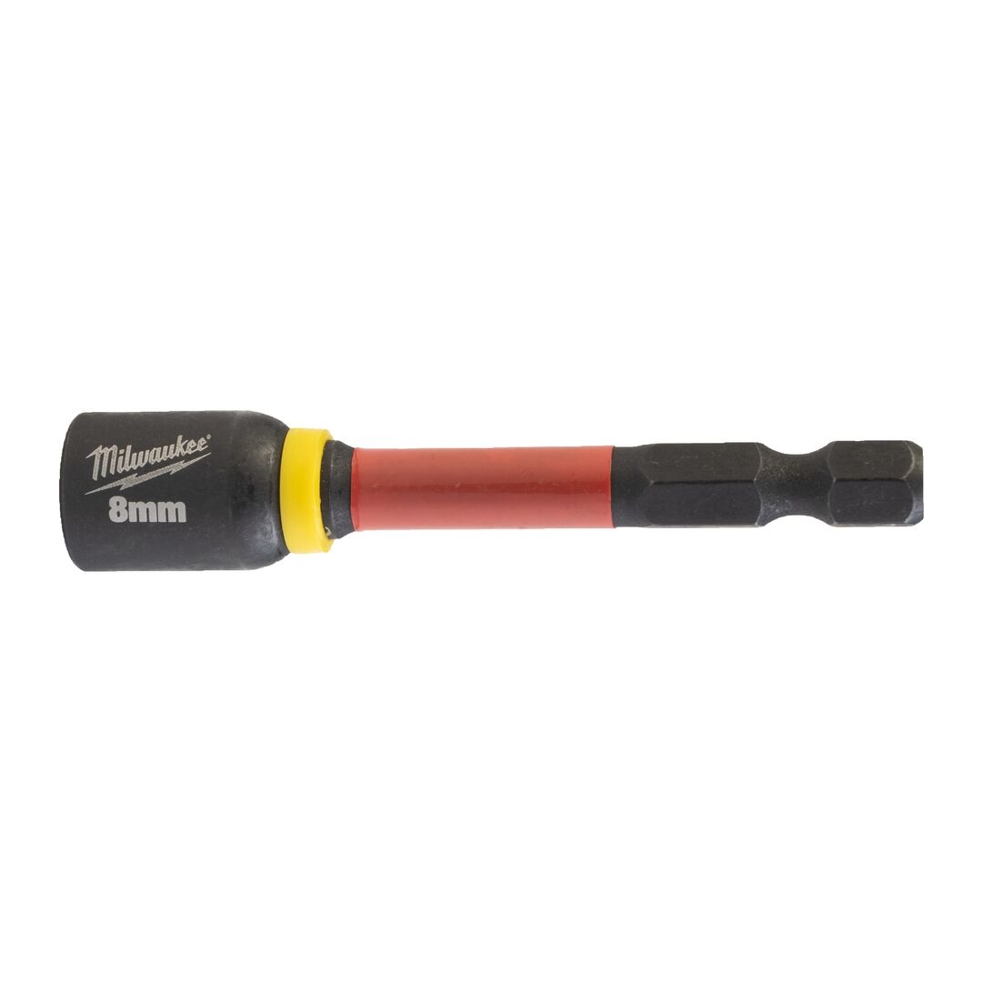 MILWAUKEE Steckschlüssel 1/4" 8,0x65mm M5 magnetisch SHOCKWAVE