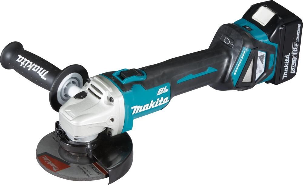 MAKITA Akku-Winkelschleifer DGA511RTJ 2x5Ah MAKPAC