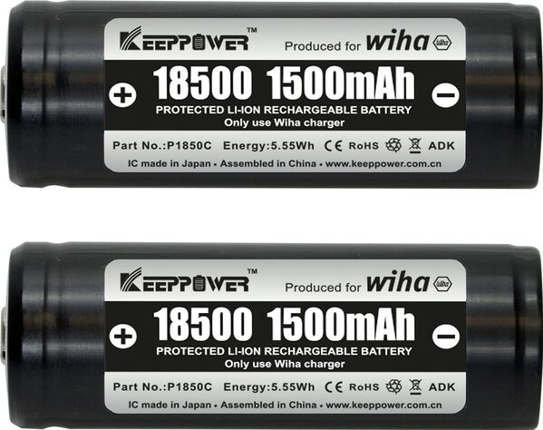 WIHA Ersatzakkus 18500 Li-Ion 2St.