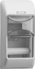 KATRIN Toilettenpapierspender für 2 Rollen weiss