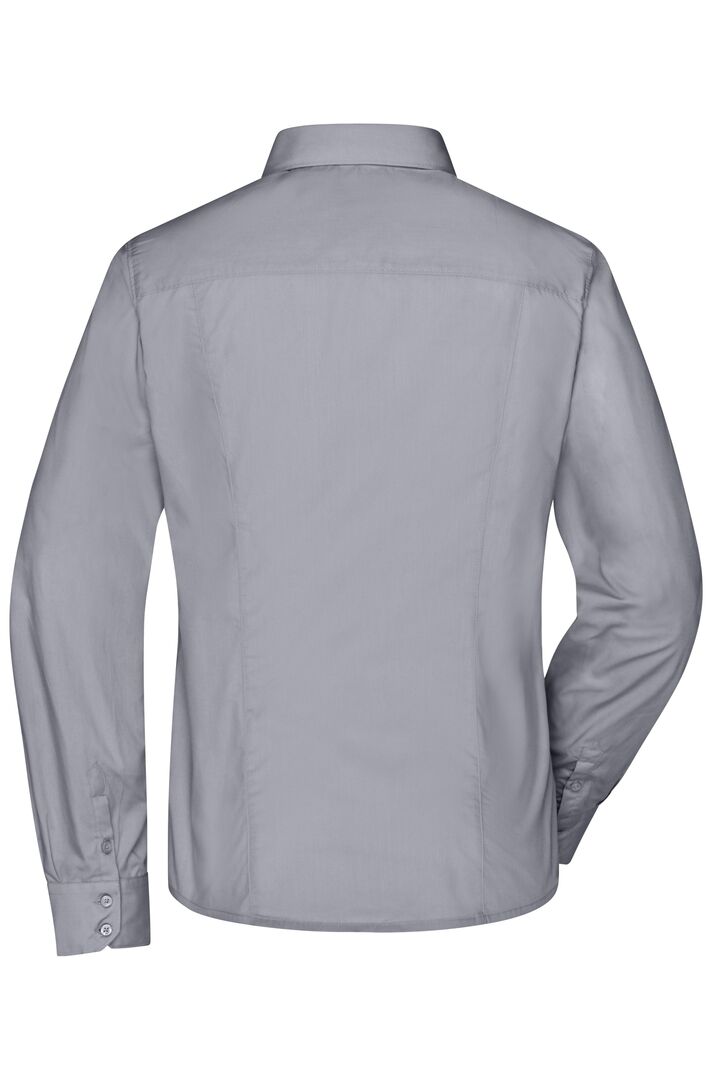 JAMES & NICHOLSON Bluse Gr. XXL steel JN641