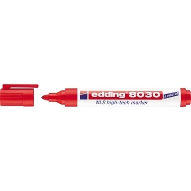 EDDING Marker 8030 1,5-3mm rot NLS high-tech 4-8030002