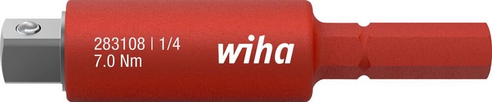 WIHA Steckschlüssel-Adapter für Drehmomentschraubendreher VDE