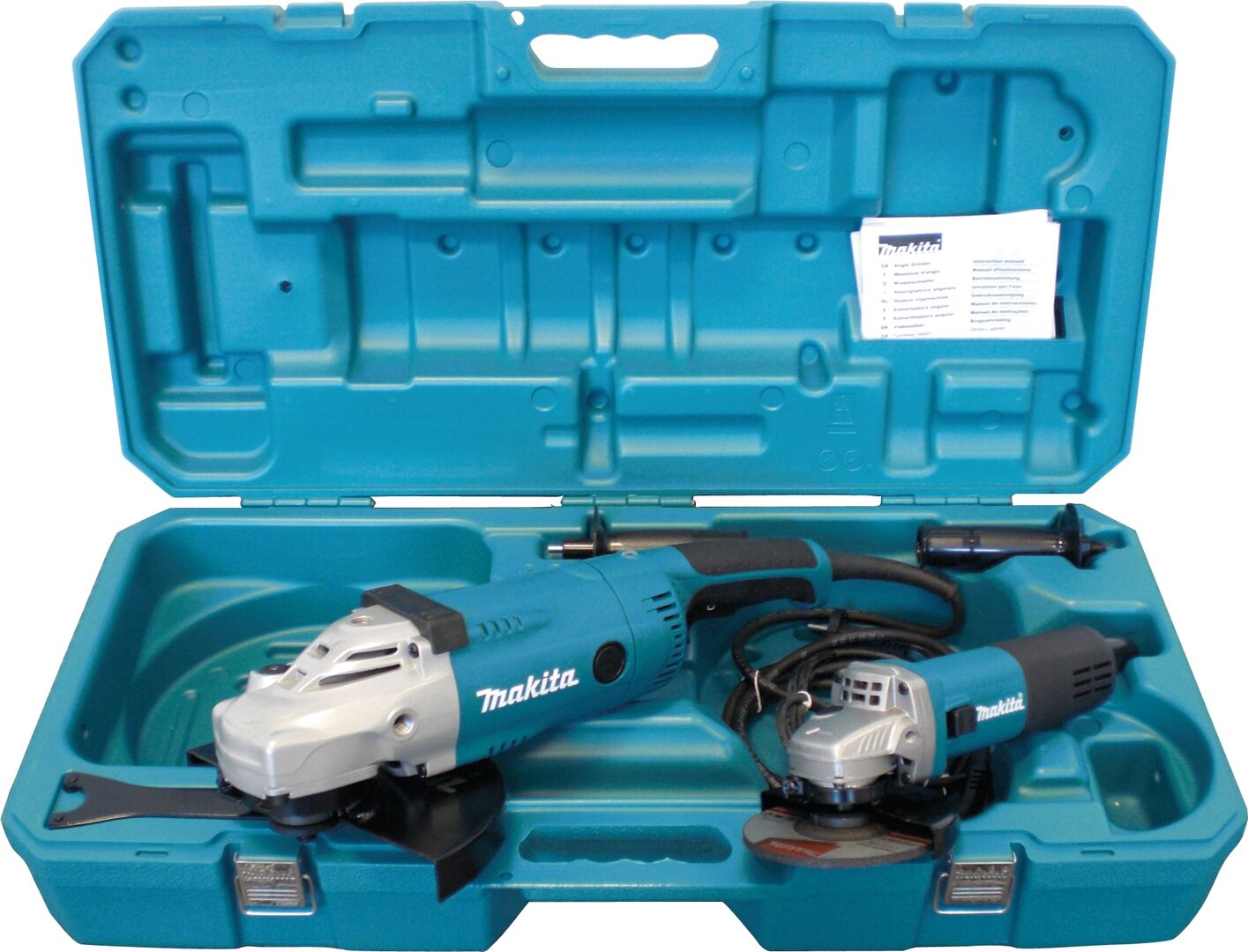 MAKITA Winkelschleifer Set 230/125mm DK0052G