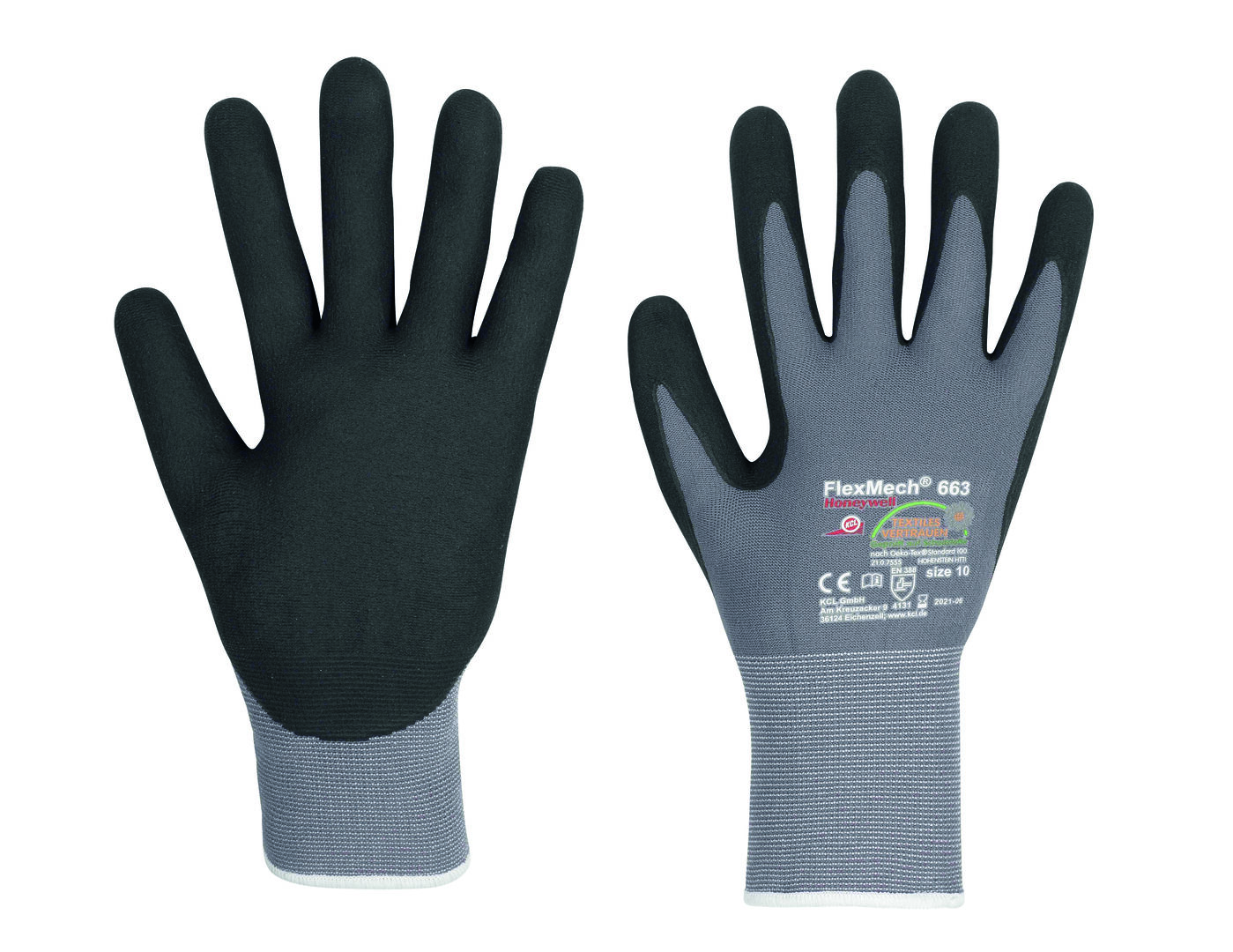KCL Schutzhandschuhe FlexMech 663 Gr. 7