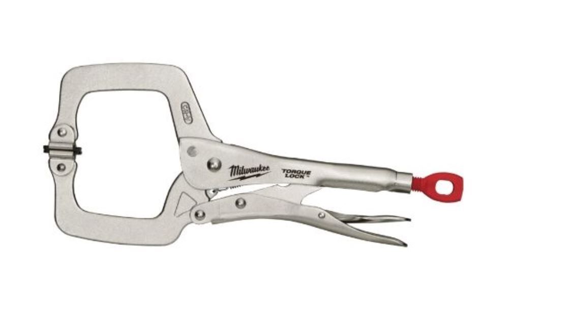 MILWAUKEE Schweißer-Gripzange bewegliche Greifbacken 280mm Spannweite 100mm TORQUE LOCK