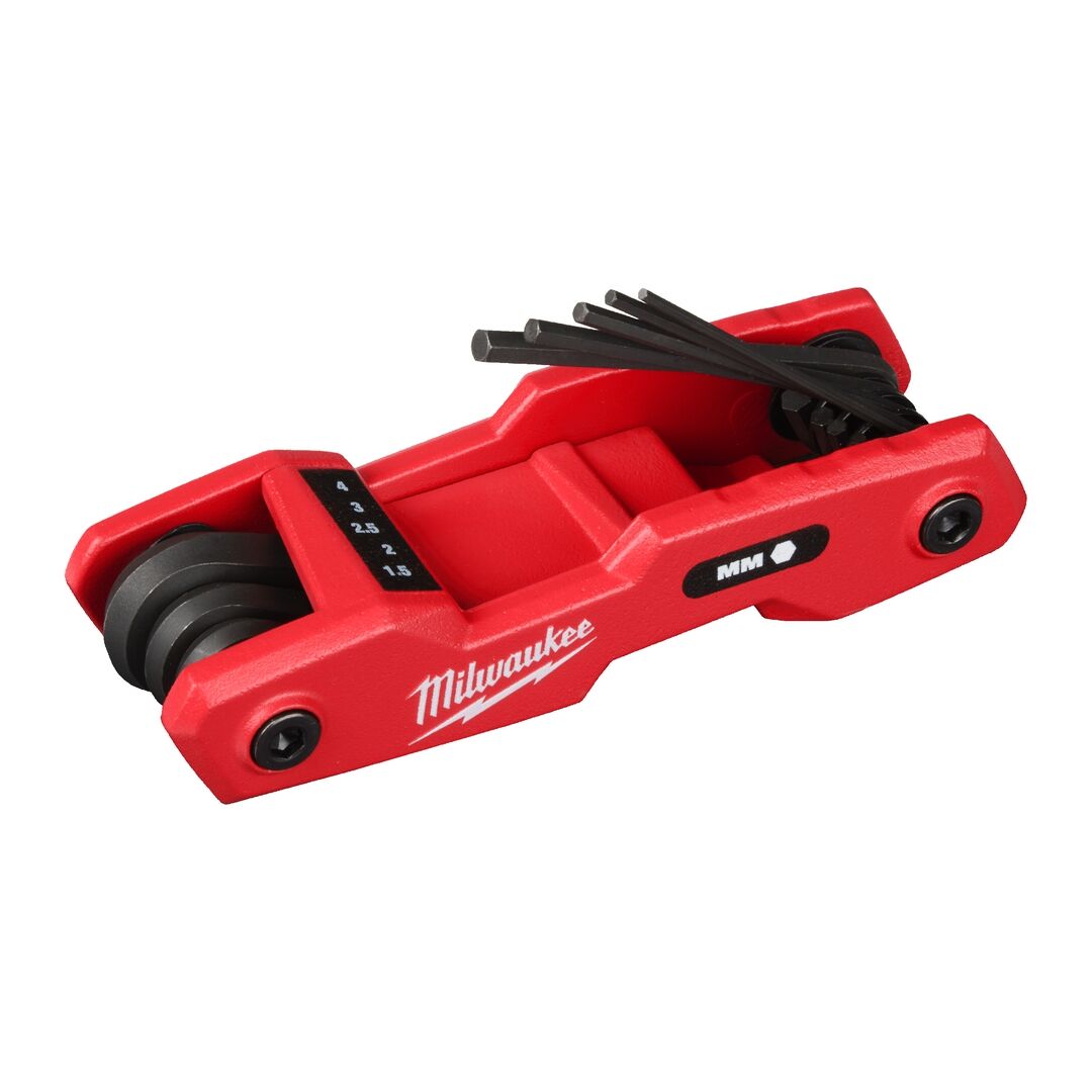 MILWAUKEE Innensechskantschlüssel-Set 1,5 2 2,5 3 4 5 6 8mm