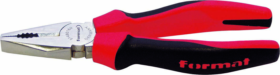 FORMAT Kombizange DIN5244 Harter Draht=1600N/mm2 180mm