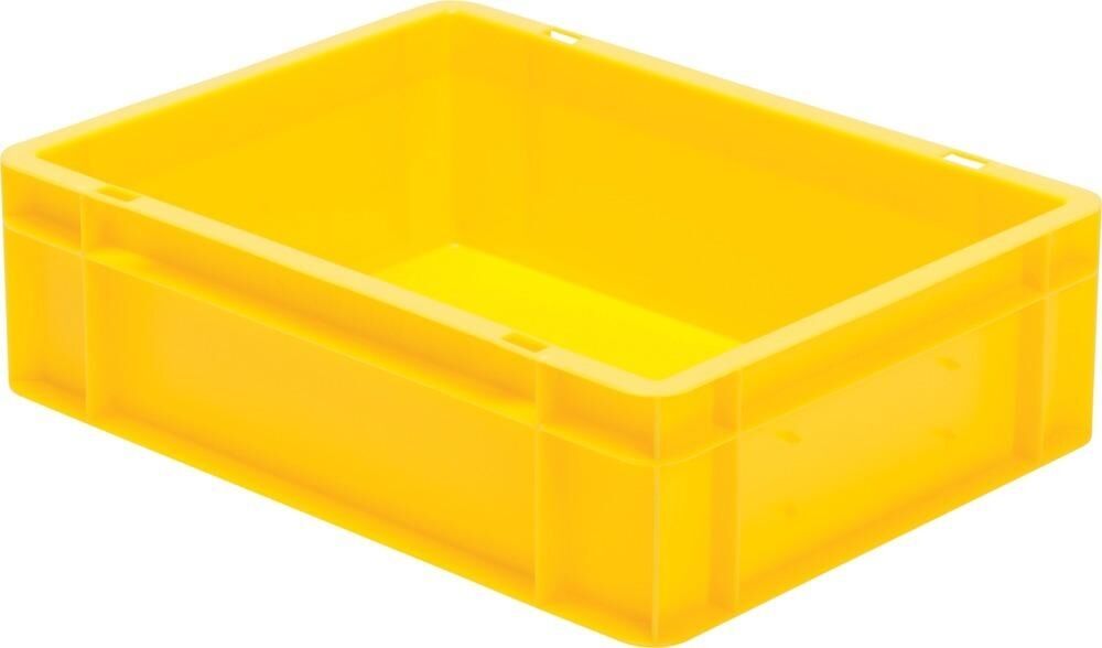 LA-KA-PE Stapeltransportkasten 400x300x120mm gelb