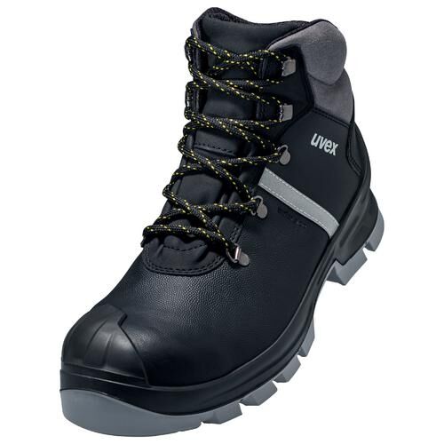 UVEX Sicherheitsstiefel construction Gr. 42 W11 S3 SR schwarz/grau 6510.2