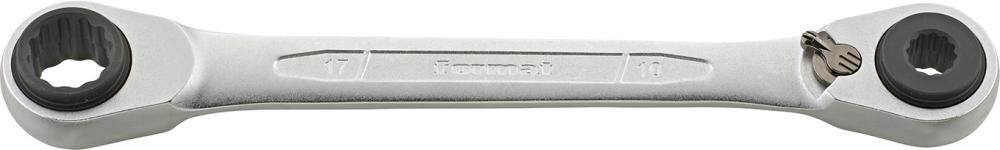 FORMAT Quadro-Ratschenschlüssel 10x13/17x19mm