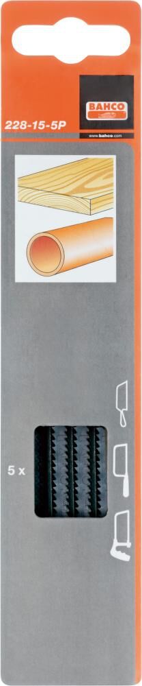 BAHCO Ersatzblatt 150mm 15Z A 5St.