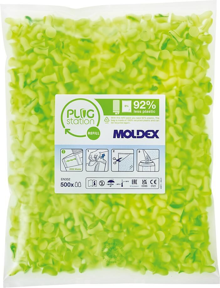 MOLDEX Gehörschutzstöpsel Nachfüllpack Contours Gr. S