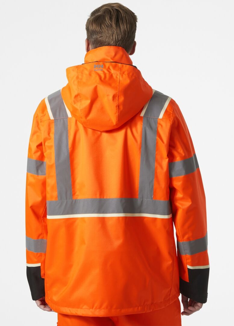HELLY HANSEN Warnschutz Jacke UC-ME Gr. S orange/ebony