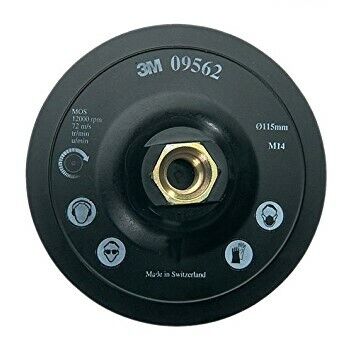 3M Scotch Brite HAFTSTÜTZTELLER M14mit Klettband 115mm Drmit Nr. 09562