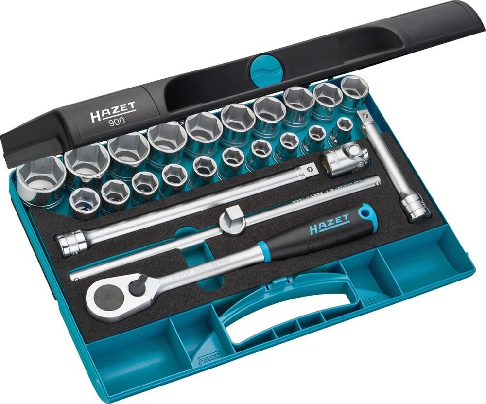 HAZET Steckschlüssel Set 1/2" 25-teilig