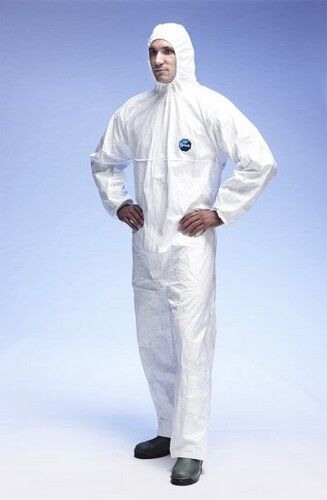 ASATEX Einweganzug Classic TYVEK 500 XPERT Kat. III Typ 5 B 6 B Gr. L weiß