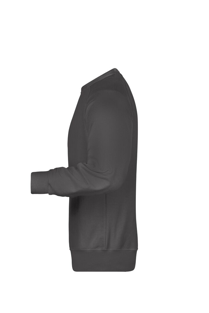 JAMES & NICHOLSON Sweatshirt Gr. XXL graphite 8022